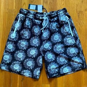 Fila Festival floral printed mesh short